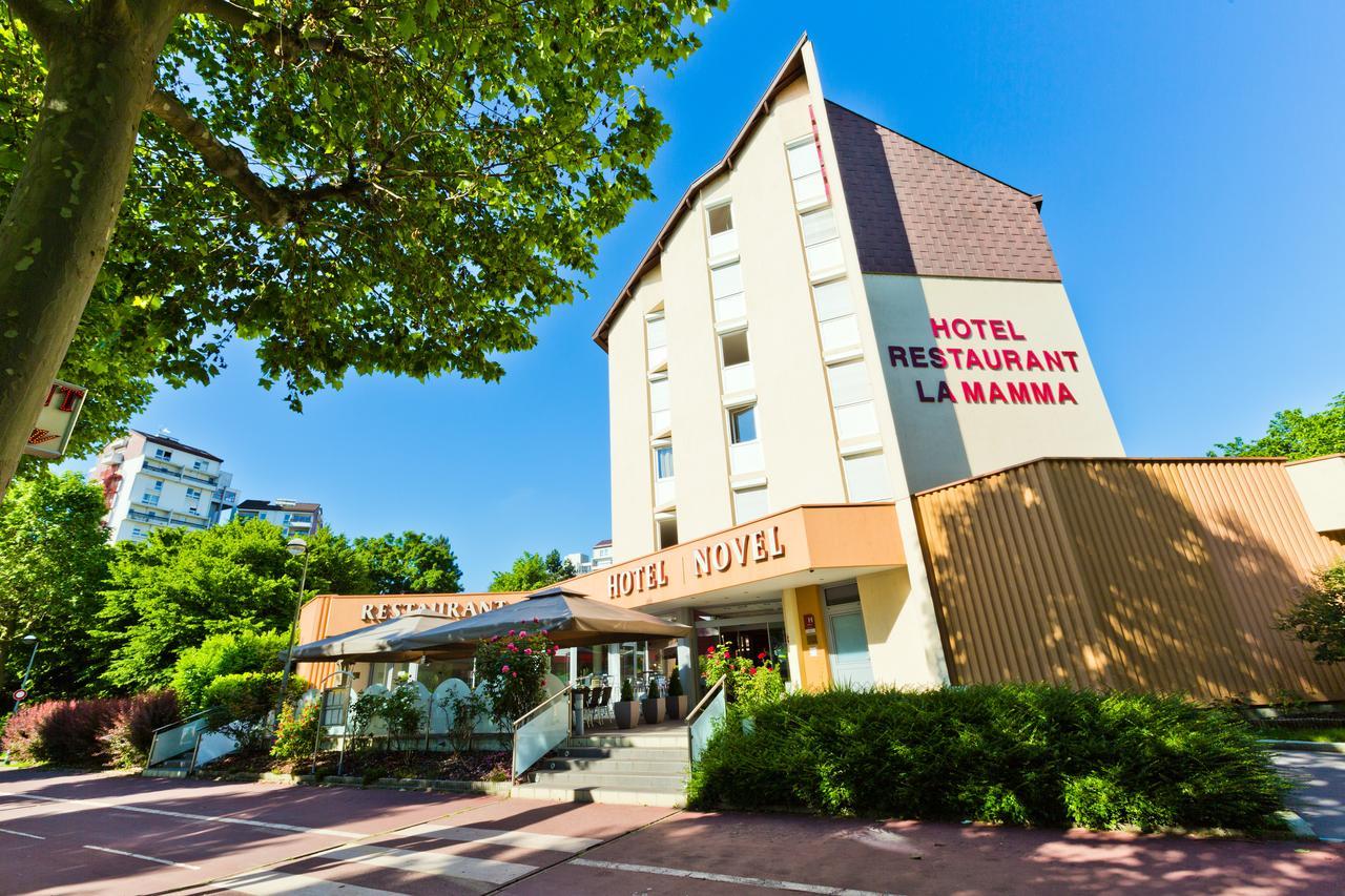 Hotel Novel Restaurant La Mamma Annecy Exterior foto